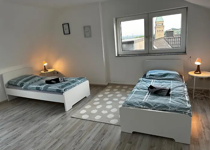 A&V Apartments Schoene Dachgeschoss Wohnung Apt Sterne
